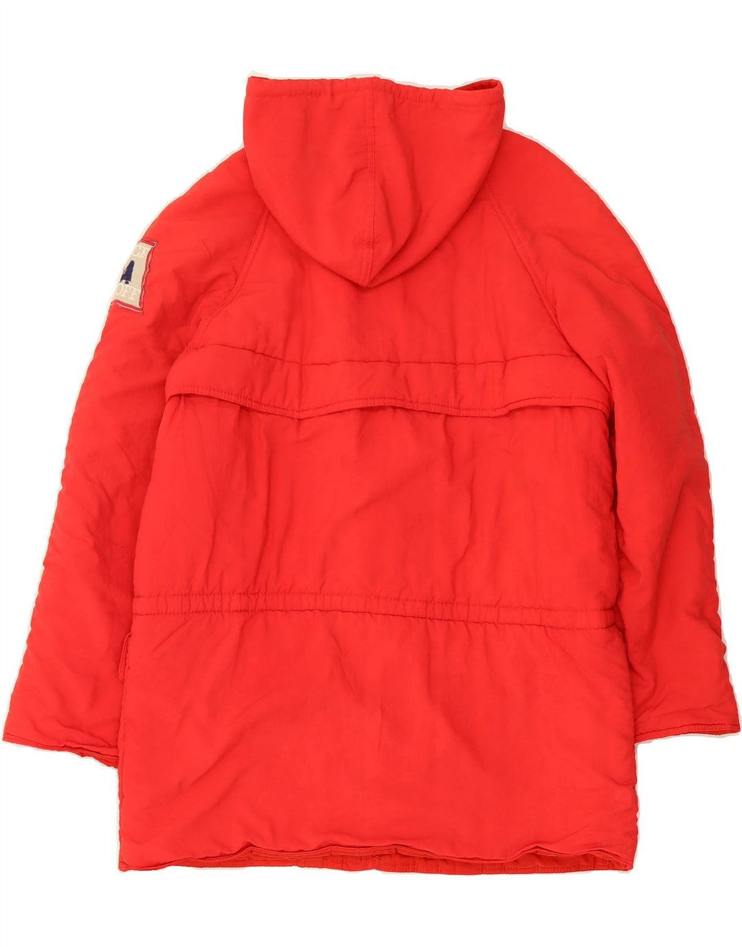 CARRERA Mens Hooded Windbreaker Coat UK 38 Medium Red Polyester Vintage Carrera and Second-Hand Carrera from Messina Hembry 
