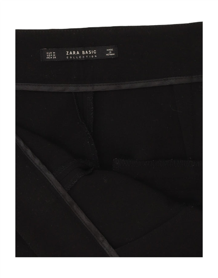 Zara Dame tilspidsede Casual Bukser Medium W30 L26 Sort