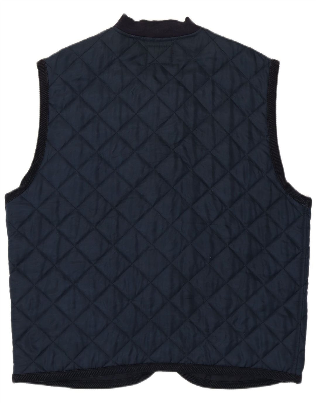 Rifle Herre Quiltet Gilet UK 40 Large Navy Blue Polyamide