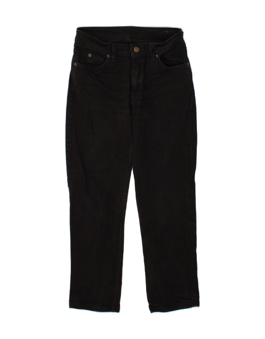LEE Mens Straight Jeans W31 L26  Black Cotton Vintage Lee and Second-Hand Lee from Messina Hembry 