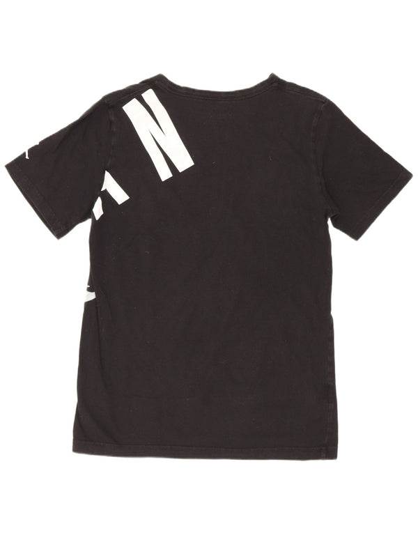 Jordan Boys Grafisk T-Shirt Top 13-14 år XL Sort