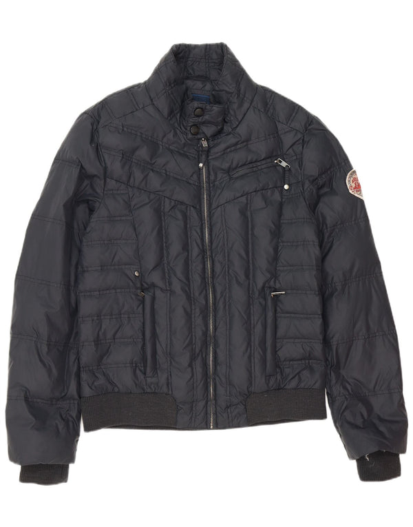 Zu Elements Polstret jakke til mænd UK 42 XL Navyblå polyester