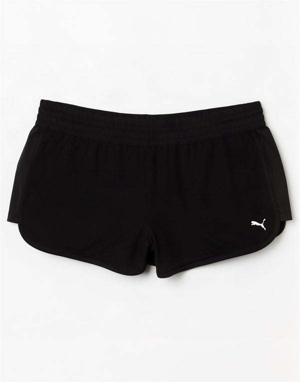Puma Sportsshorts til kvinder UK 12 Medium Sort Polyester