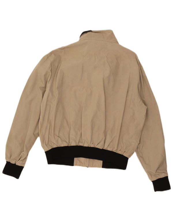 Refrigiwear Herre Bomber Rain Jacket UK 42 2XL Beige Colourblock