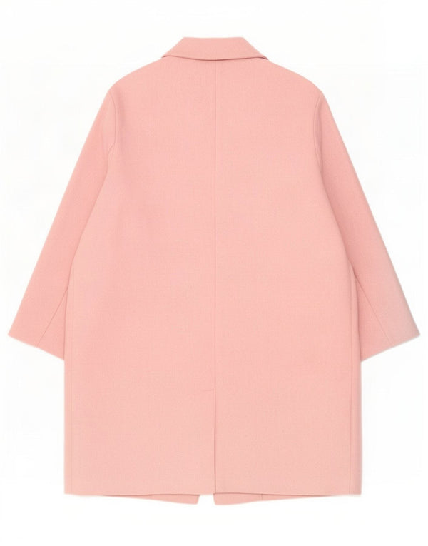 Marks & Spencer Dameoverfrakke UK 18 XL Pink Polyester