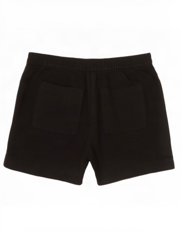 Marks & Spencer Chino-shorts til kvinder UK 18 XL W38 sort linned