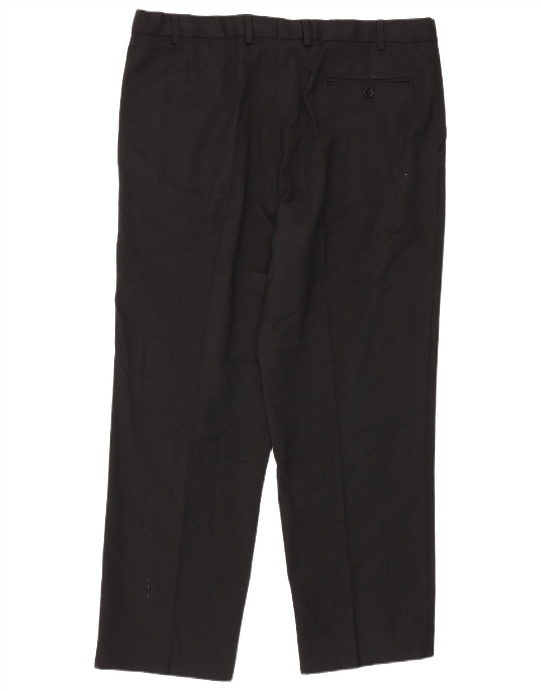 Marks & Spencer Herre Pegged Suit Bukser W38 L29 Sort Polyester
