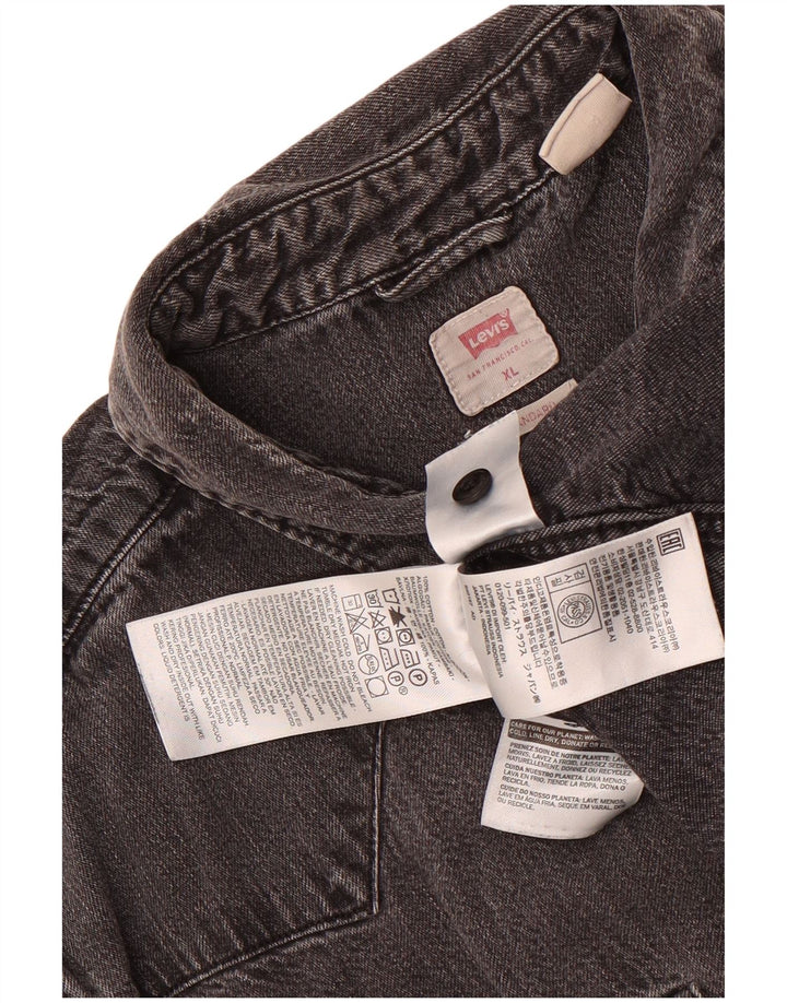 Levi's Herre Standard Denim Shirt XL Grå Bomuld