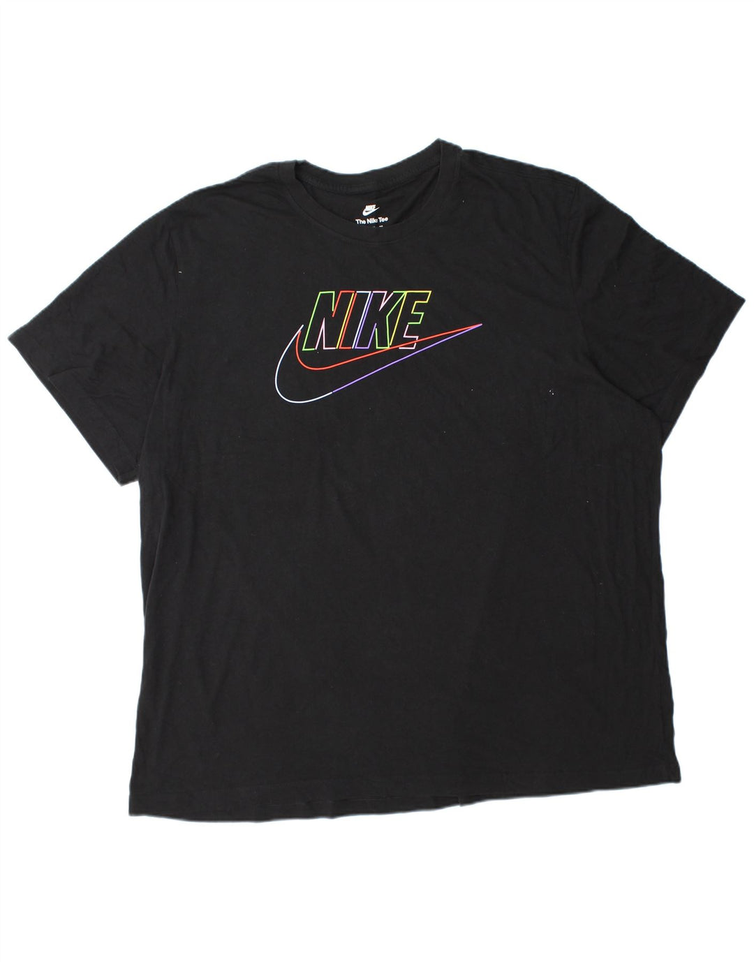 Nike grafisk T-shirt top til mænd 3XL sort bomuld