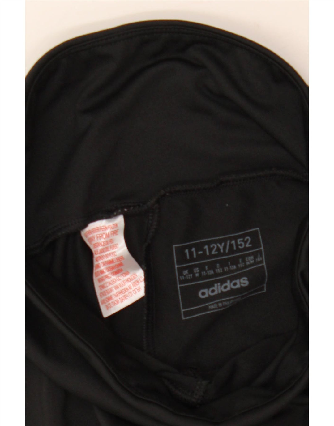 Adidas Girls Aeroready Leggings 11-12 år Sort polyester