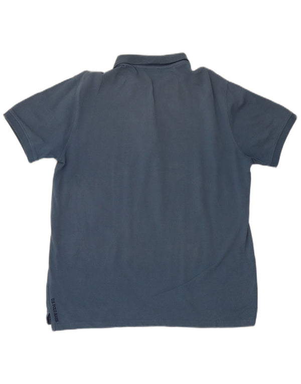 U.S. Polo Assn. Herre poloshirt XL blå bomuld