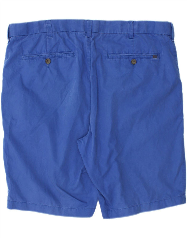 Marks & Spencer Herre Chino Shorts W38 XL Blå Bomuld
