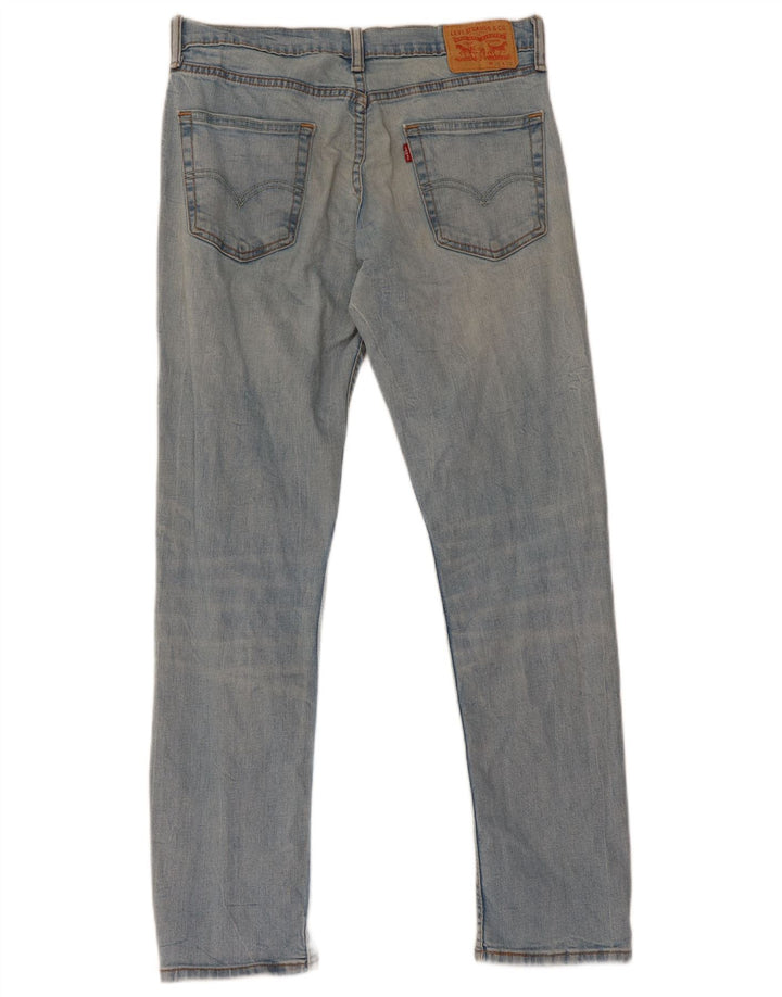 LEVI'S Mens 510 Slim Jeans W31 L32 Blue Cotton