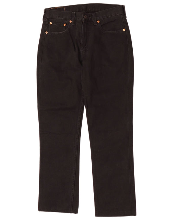 Levi's Herre 595 Straight Jeans W31 L29 Sort