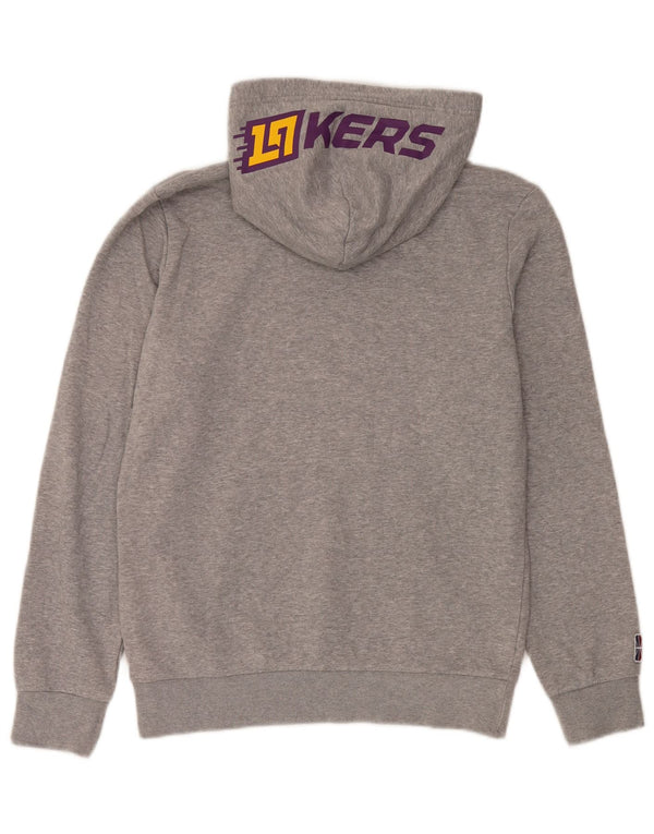 Champion Herre Los Angeles Lakers Grafisk hættetrøje Jumper Medium Grå Flecked