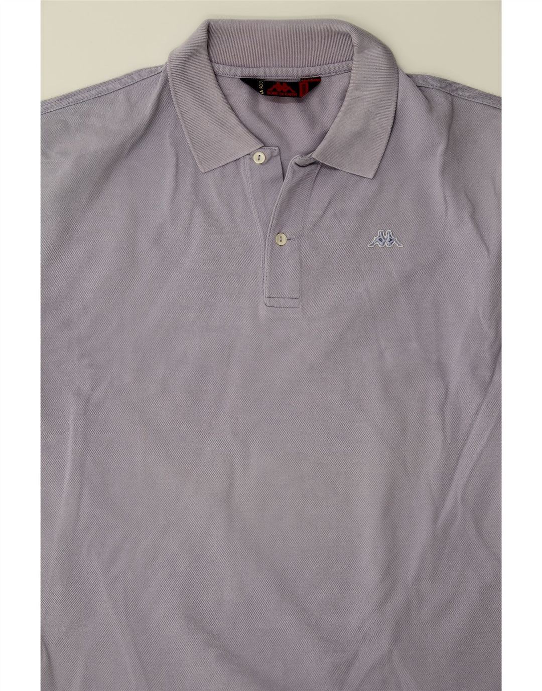KAPPA Mens Polo Shirt XL Purple Cotton Vintage Kappa and Second-Hand Kappa from Messina Hembry 