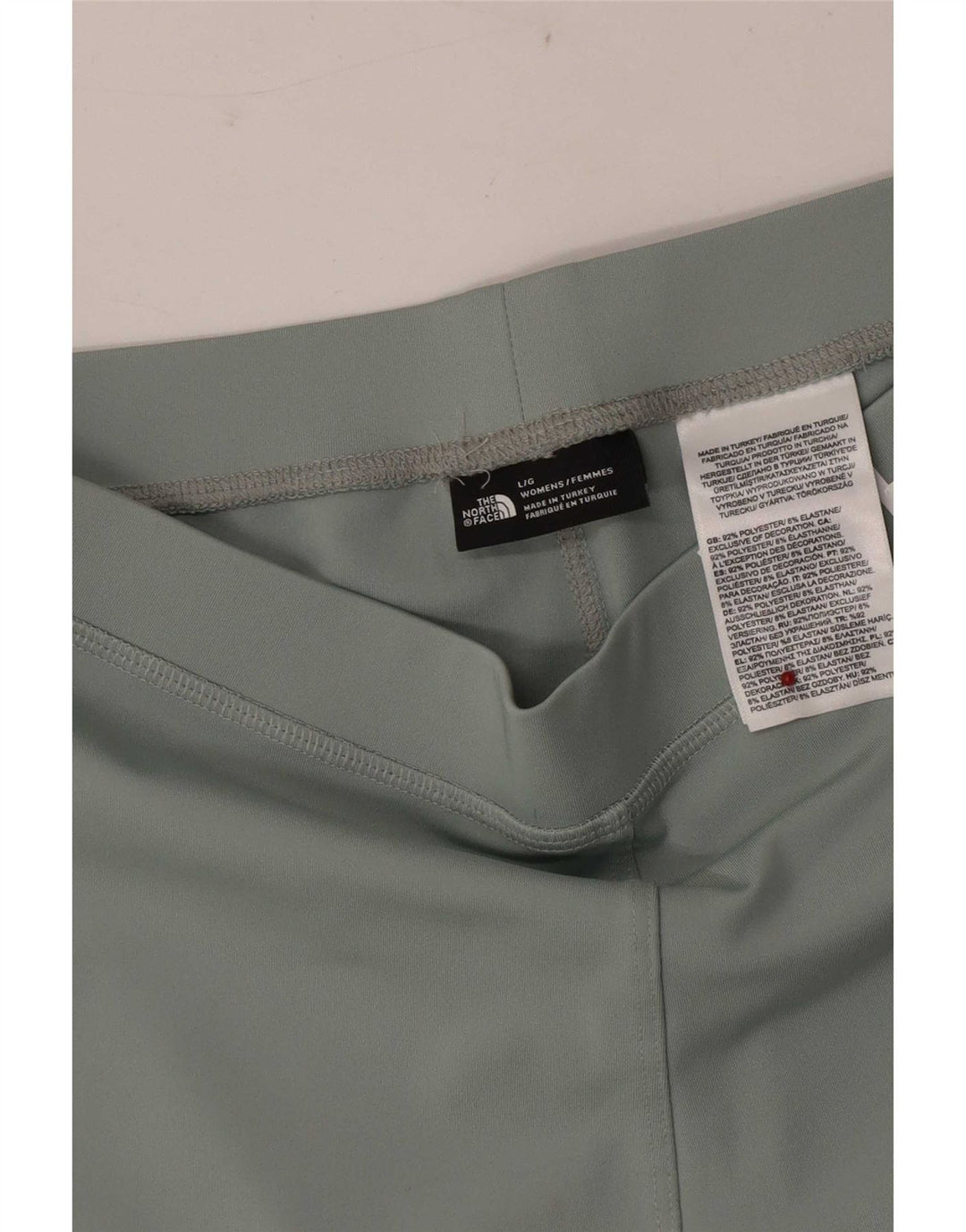 The North Face Kvinders Grafiske Leggings Large Green Polyester Sports