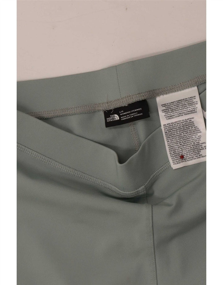 The North Face Kvinders Grafiske Leggings Large Green Polyester Sports