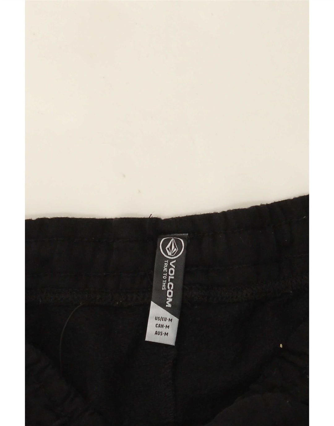 Volcom Womens Graphic Tracksuit Bukser Joggers UK 14 Medium Black