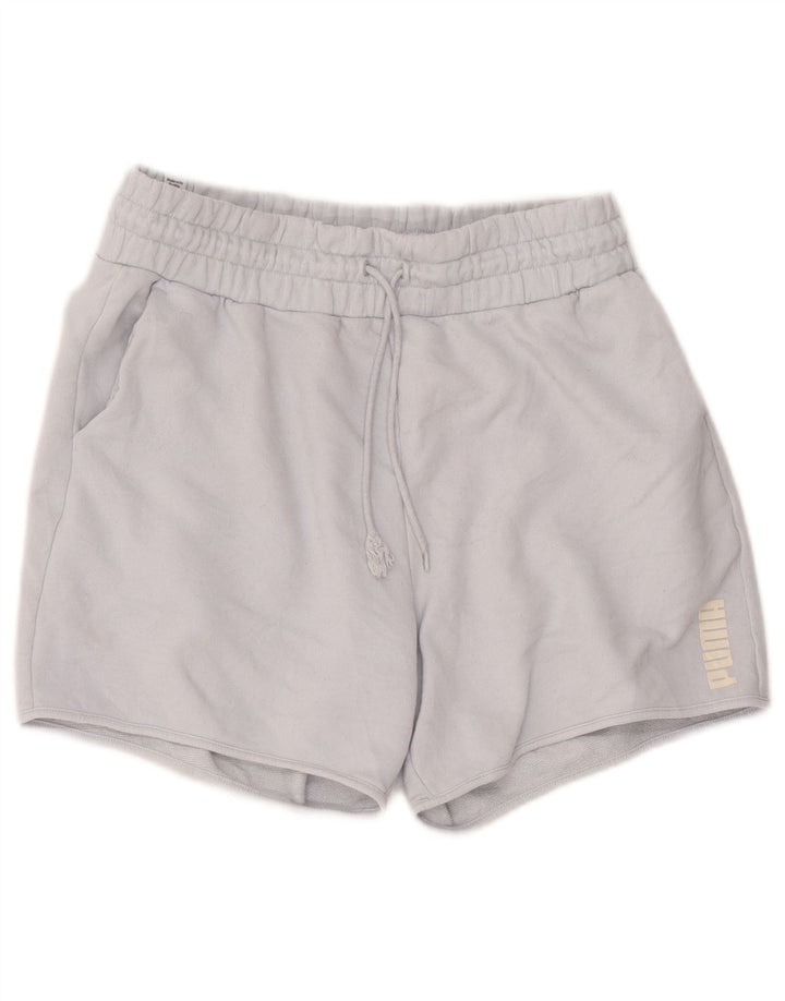 Puma sportsshorts til kvinder UK 12 Mellemblå bomuld