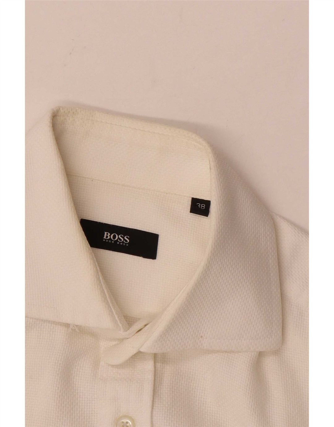 Hugo Boss Herreskjorte str. 38 Medium White