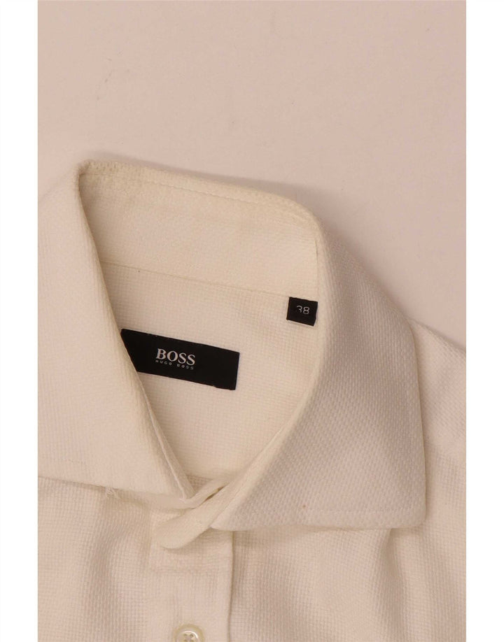 Hugo Boss Herreskjorte str. 38 Medium White