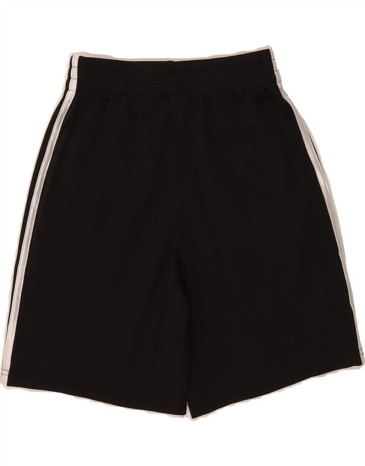 ADIDAS Boys Sport Shorts 10-11 Years Medium Black Polyester Vintage Adidas and Second-Hand Adidas from Messina Hembry 