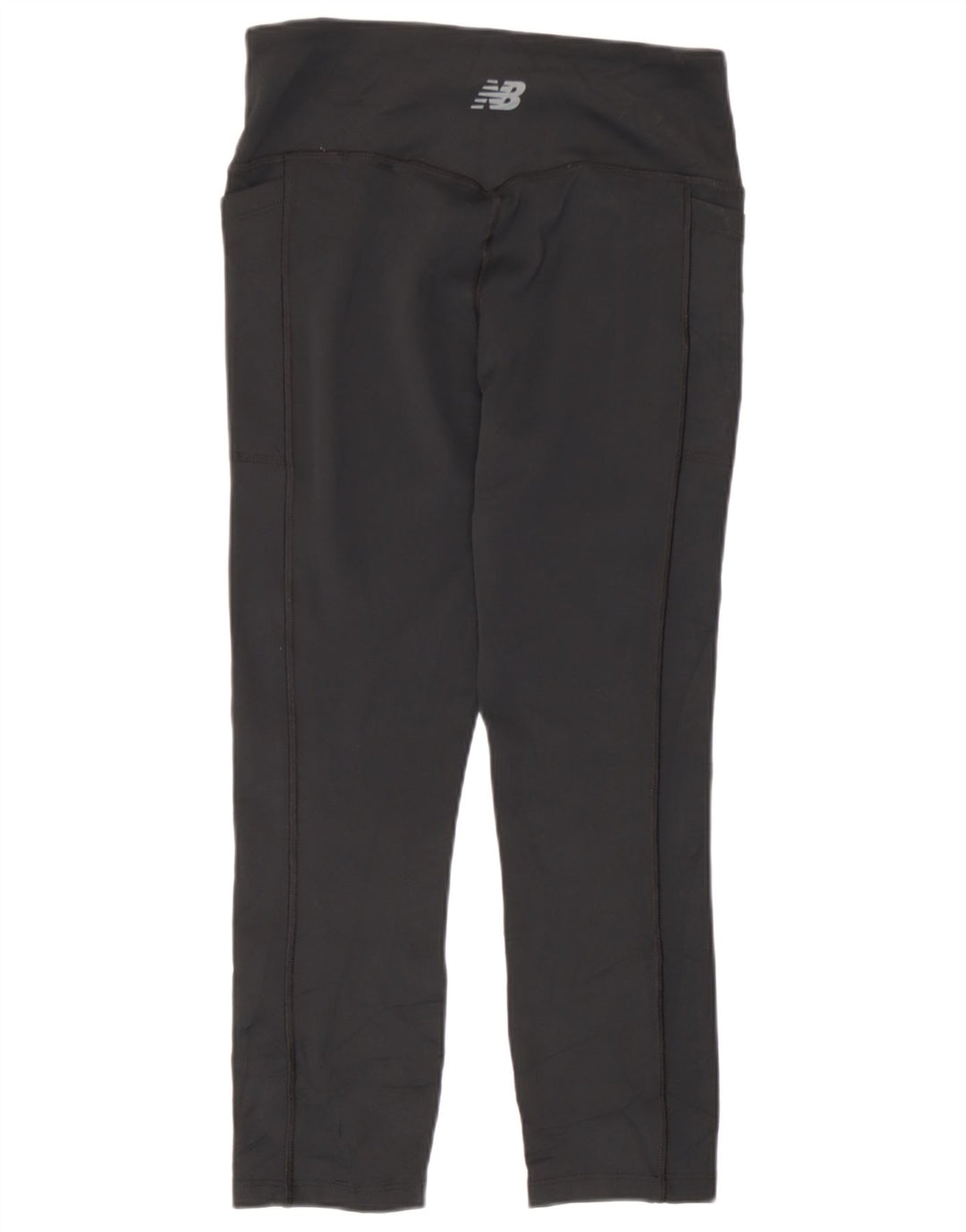 New Balance Dame Leggings UK 12 Medium Sort Polyester