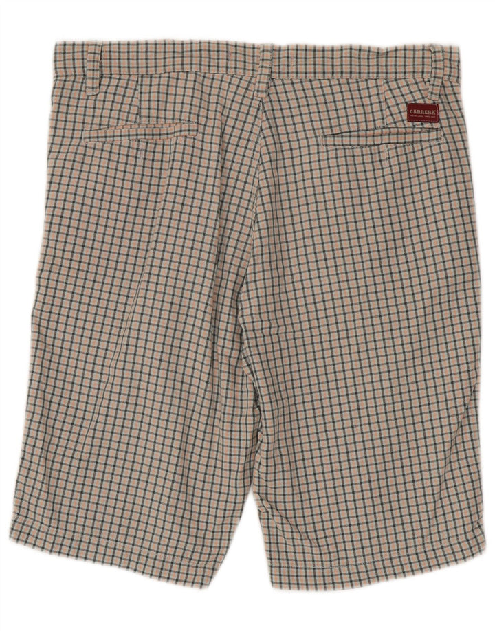 Carrera Herre Chino Shorts IT 50 Large W34 Multicolored Gingham Cotton