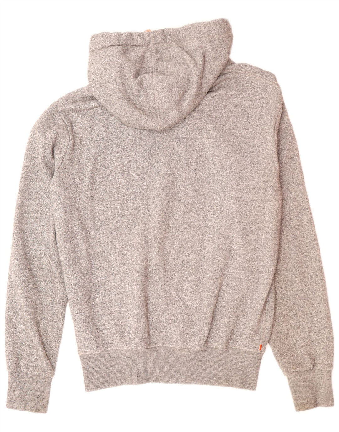 SUPERDRY Grafisk hættetrøje til mænd Medium Grå Flecked Bomuld