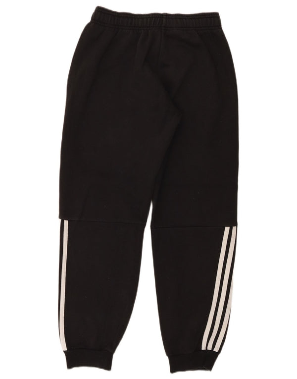 Adidas Drenge Træningsdragt Bukser Joggers 11-12 År Sort Bomuld
