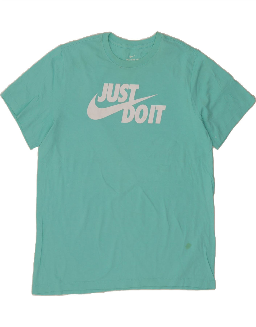 NIKE Mens Graphic T-Shirt Top XL Blue Cotton Vintage Nike and Second-Hand Nike from Messina Hembry 