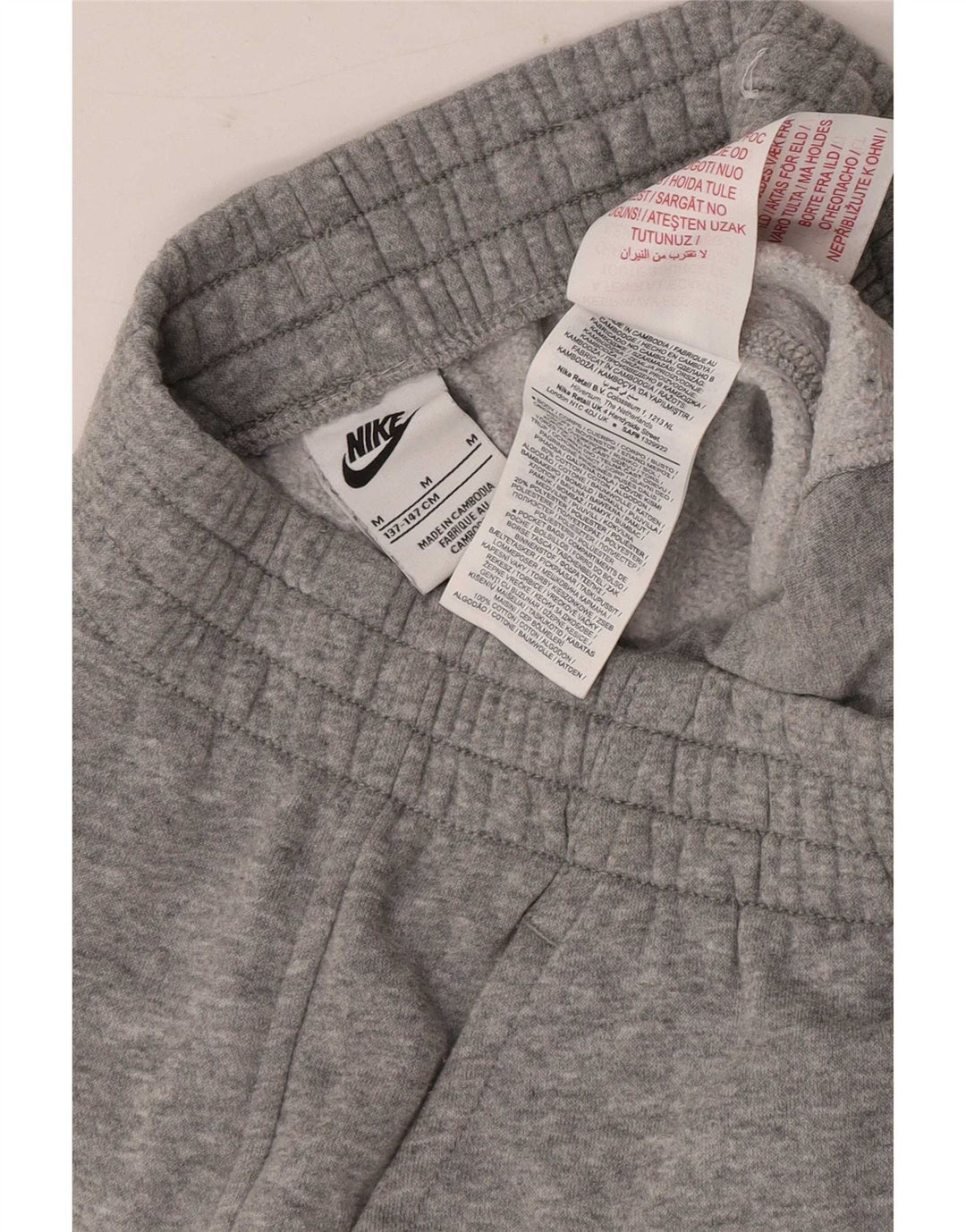 Nike Drenge træningsdragt Bukser Joggers 10-11 år Medium Grå Bomuld