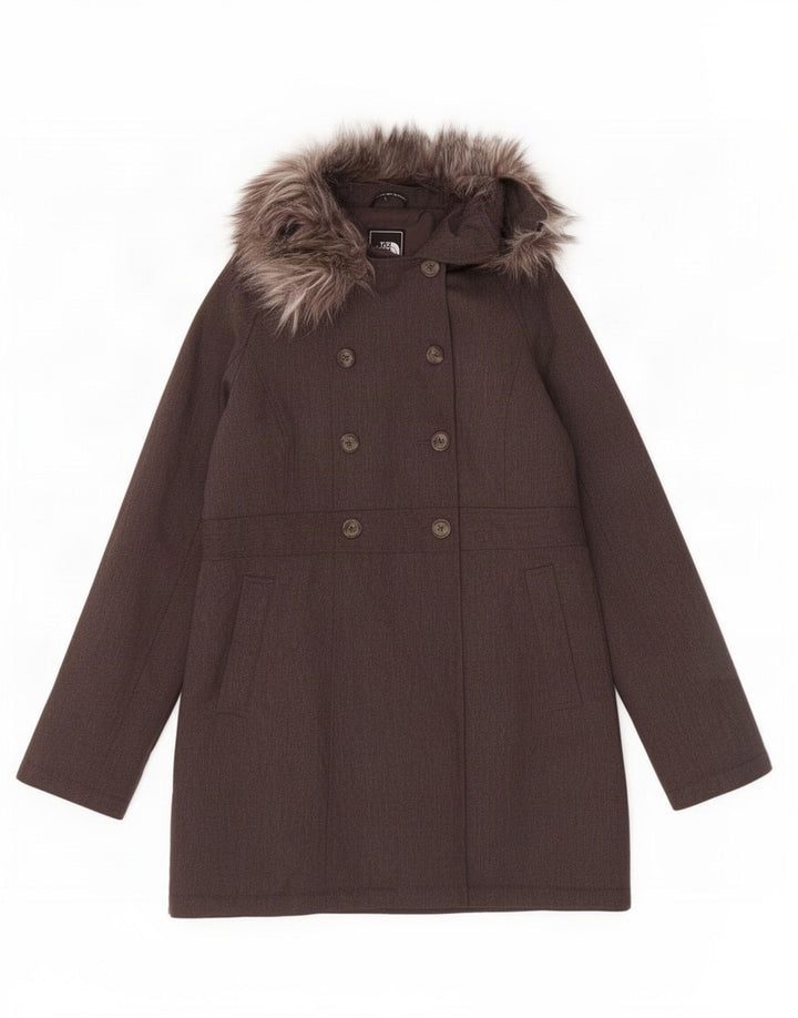 The North Face Dame Parka Jacket UK 16 Large Grå Polyester
