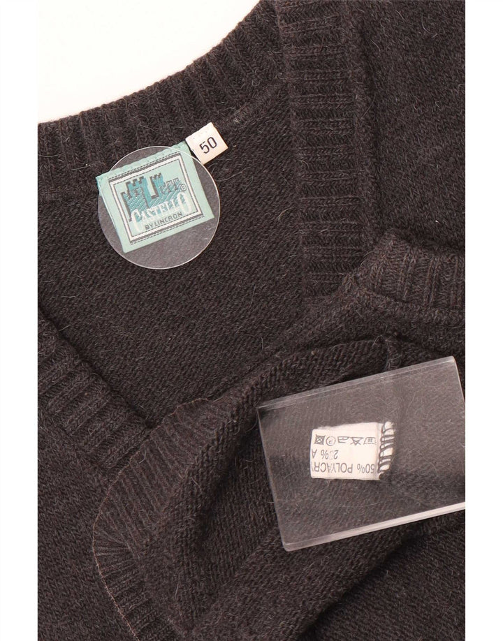 Castello Herrevest Tank Top EU 50 Medium Grey Polyacrylic