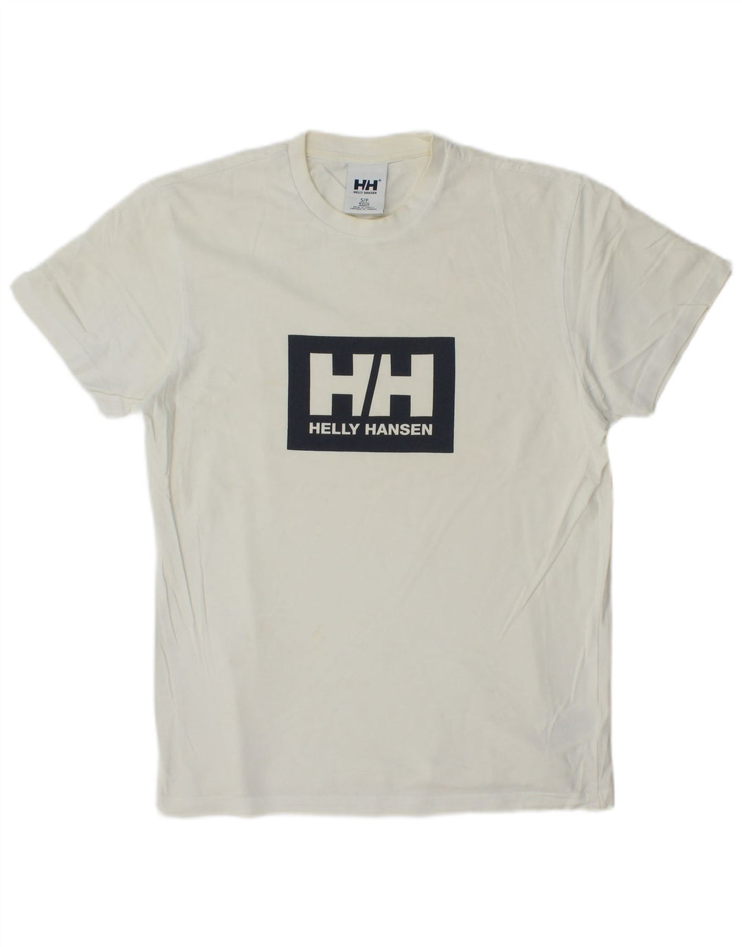 Helly Hansen Herre Grafisk T-Shirt Top Lille Hvid Bomuld