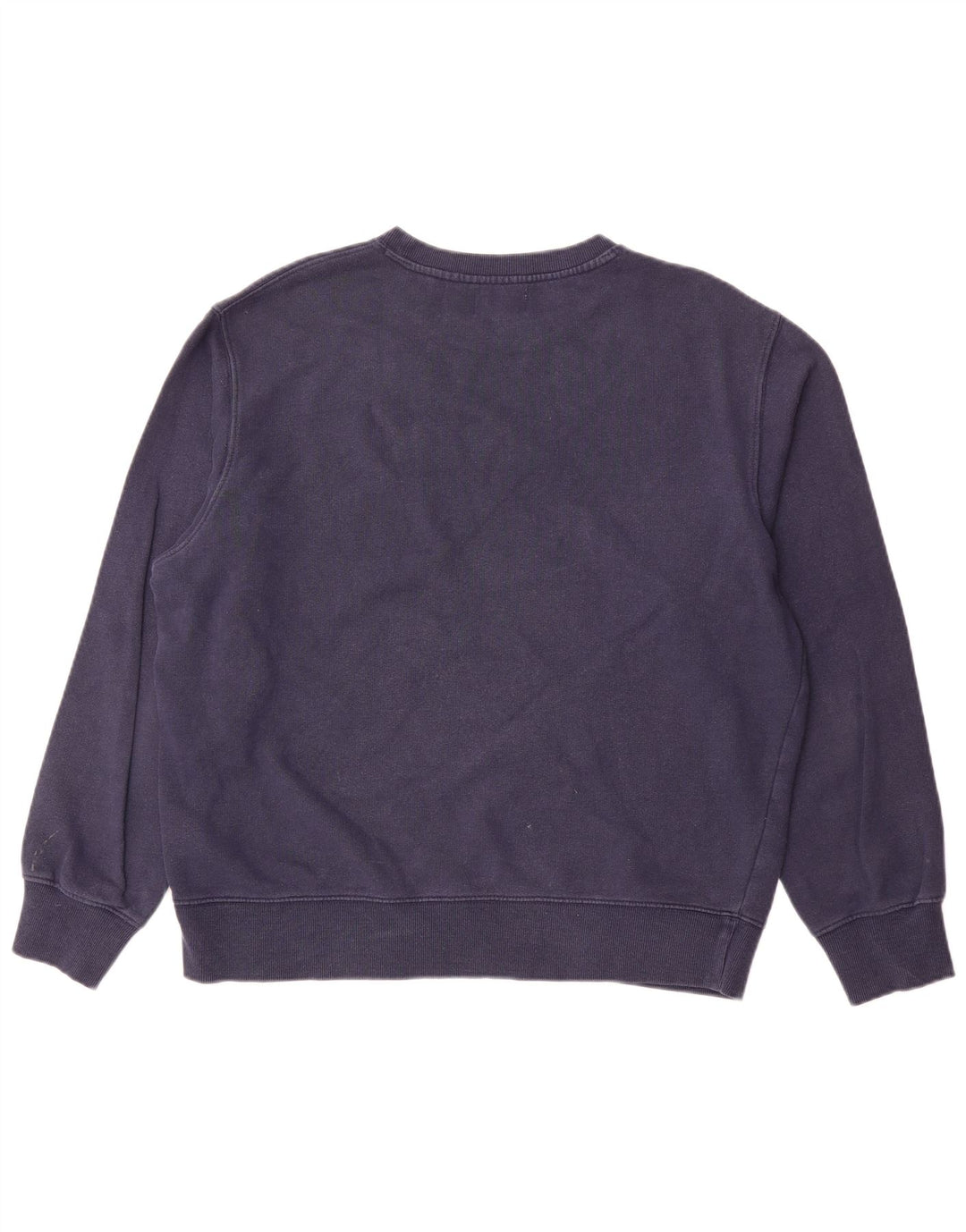NUDIE JEANS Womens Oversized Sweatshirt Jumper UK 16 Large Navy Blue