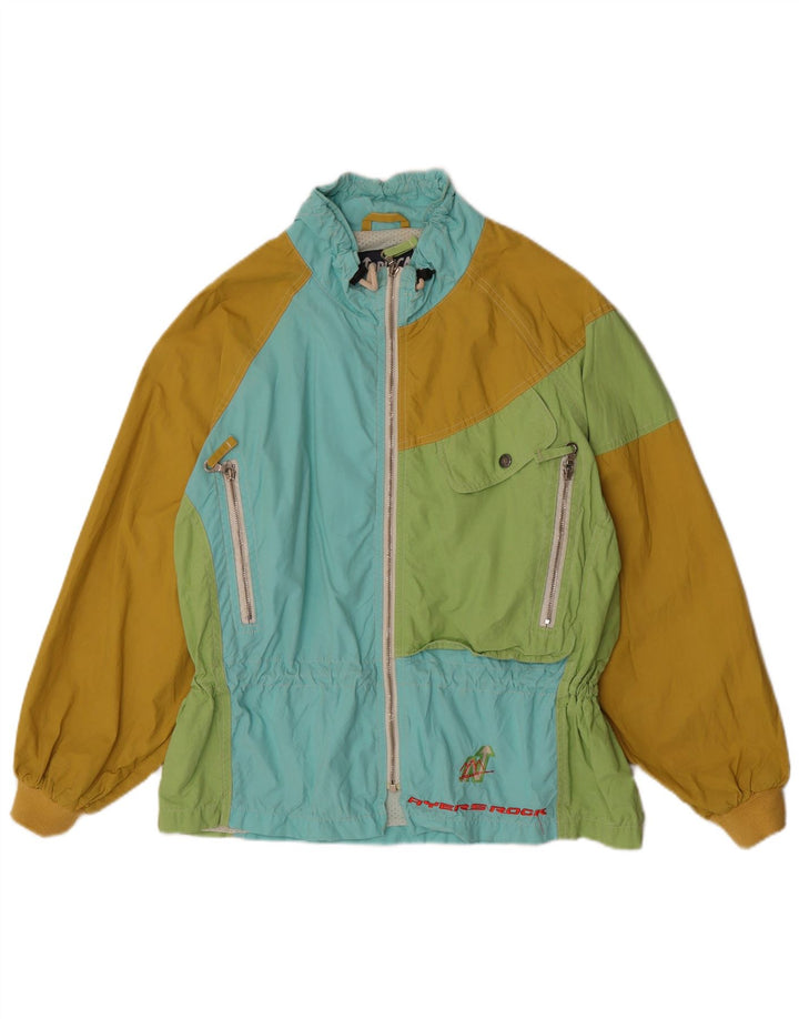 Nordica Dame Regnjakke IT 44 Medium Flerfarvet Colourblock Bomuld