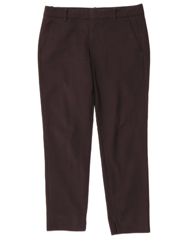Zara Dame Slim Chino Bukser Small W26 L27 Sort Bomuld
