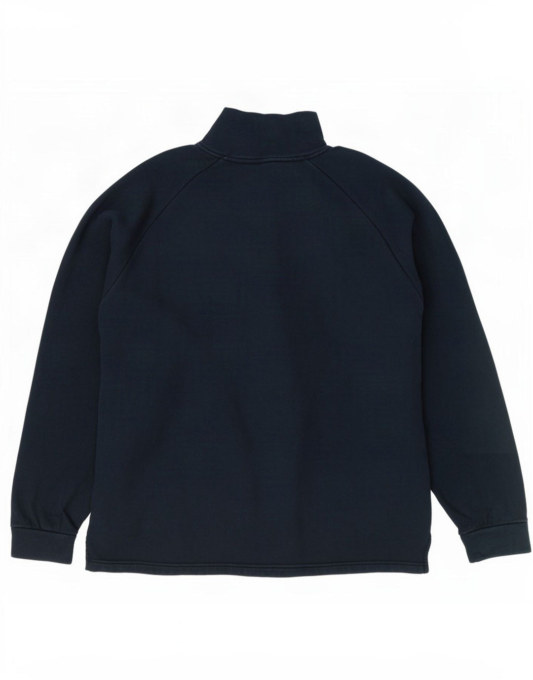North Sails Herre Zip Neck Sweatshirt Jumper XL Navy Blue Bomuld