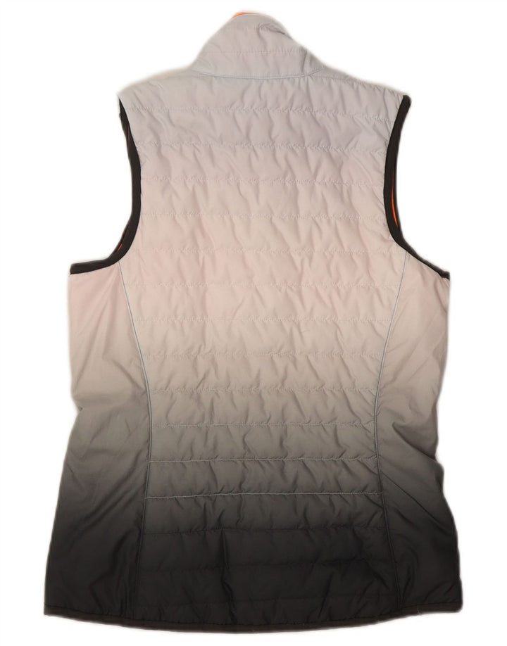 Nike Womens Reversible Gilet UK 10 Small Orange Polyester