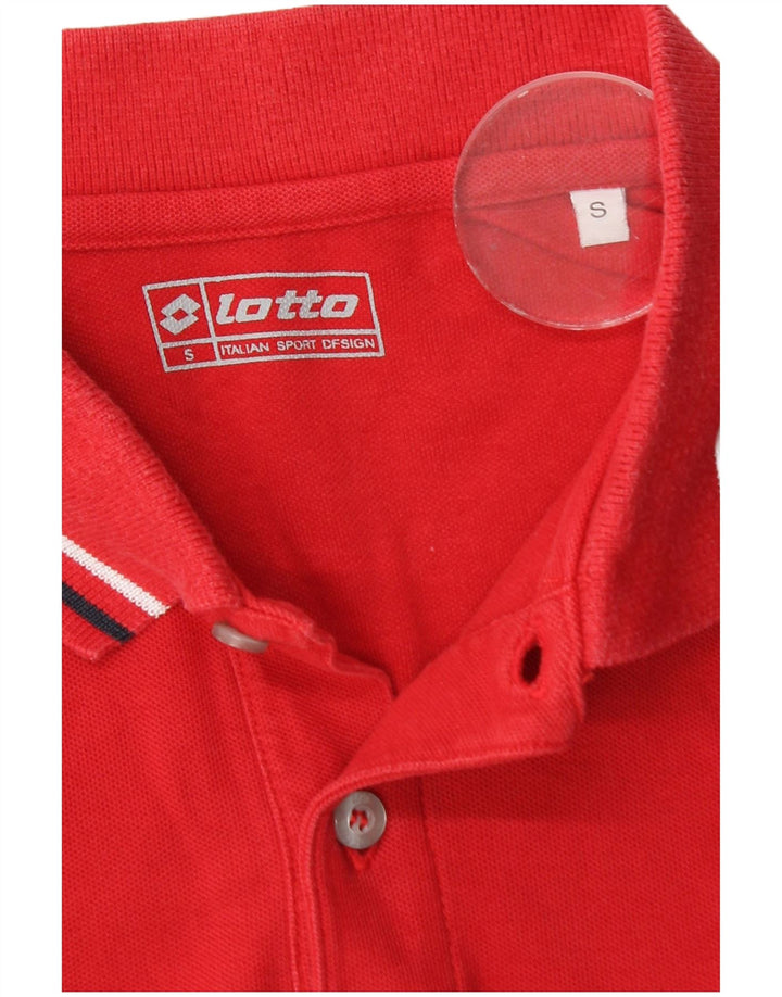 Lotto Herre Polo Shirt Lille Rød