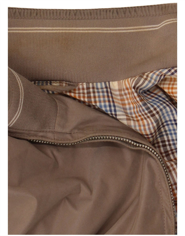 Marks & Spencer Bomber Jacket UK 40 Stor brun polyester