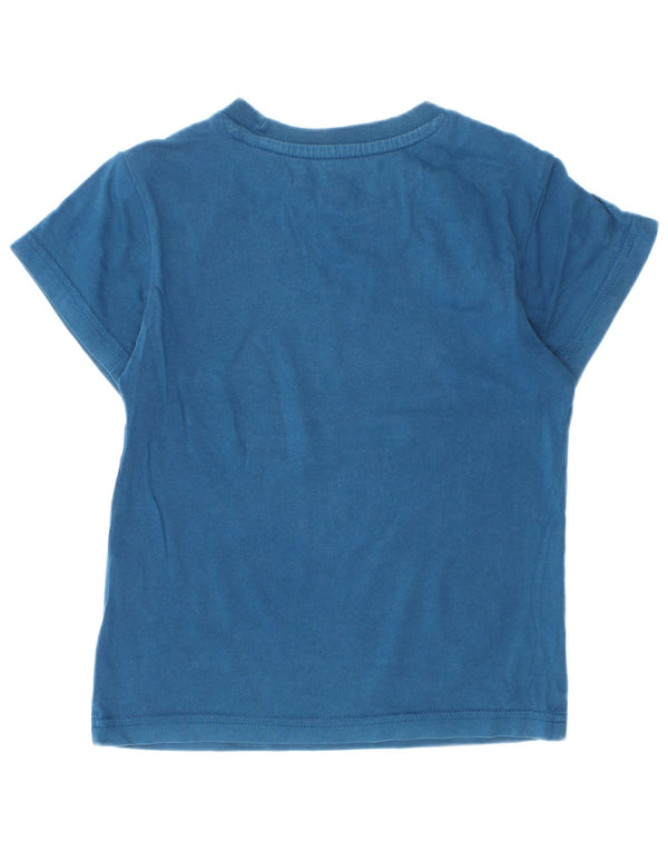 Adidas drenge grafisk t-shirt top 4-5 år lille blå
