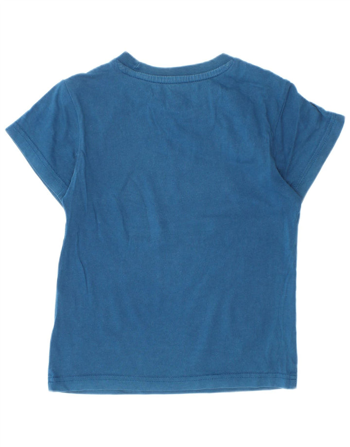 Adidas drenge grafisk t-shirt top 4-5 år lille blå