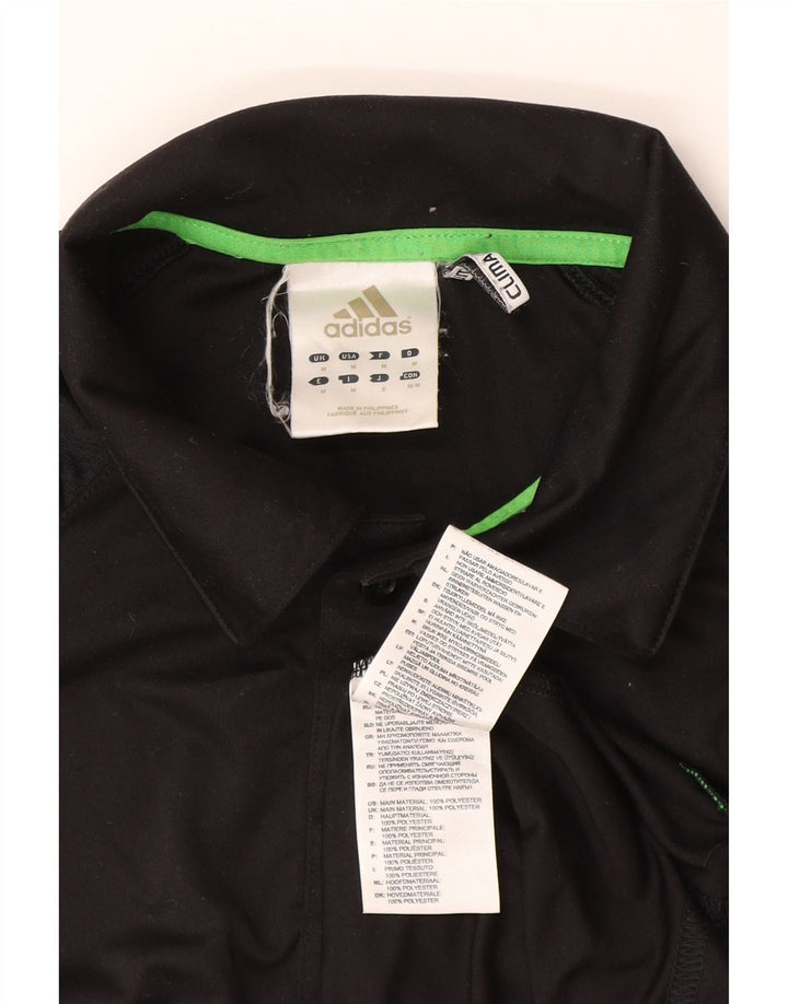 Adidas Herre Climalite Polo Shirt Medium Sort Polyester