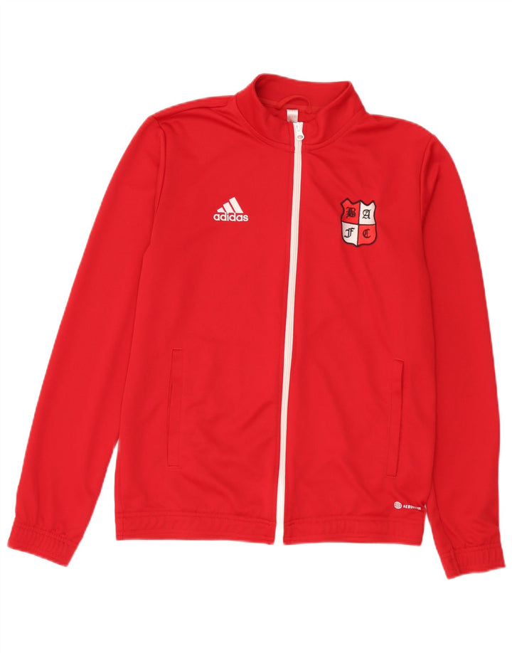 Adidas Herre Aeroready Grafisk træningsdragt Topjakke Medium Rød Polyester