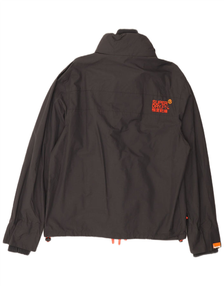 SUPERDRY Vindjakke vindjakke til kvinder UK 20 2XL Sort Nylon
