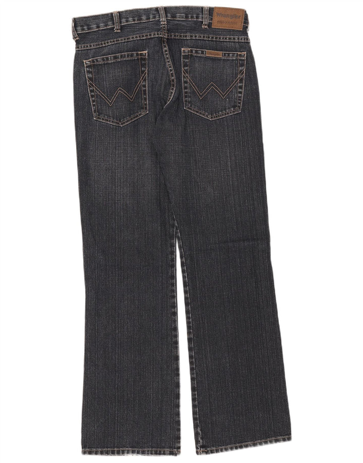 WRANGLER Bootcut jeans til mænd W32 L32 Marineblå bomuld