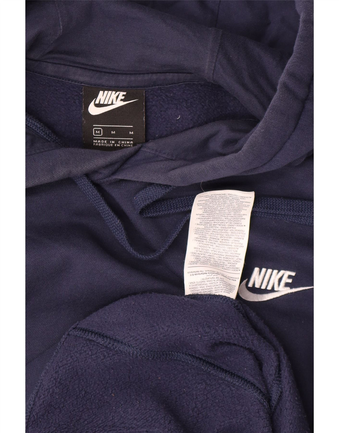 Nike Herre hættetrøje Jumper Medium Marineblå Bomuld